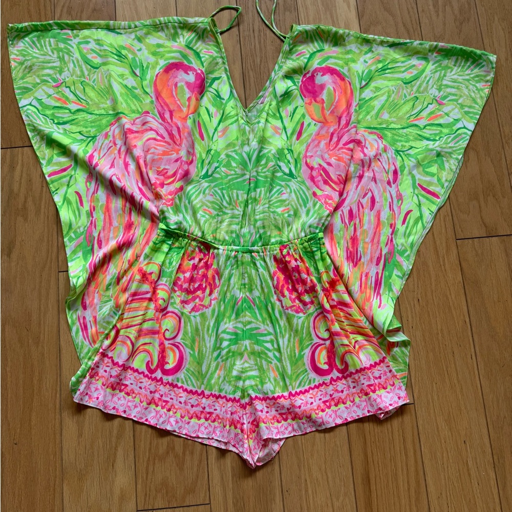 Lilly Pulitzer Flamingo Romper